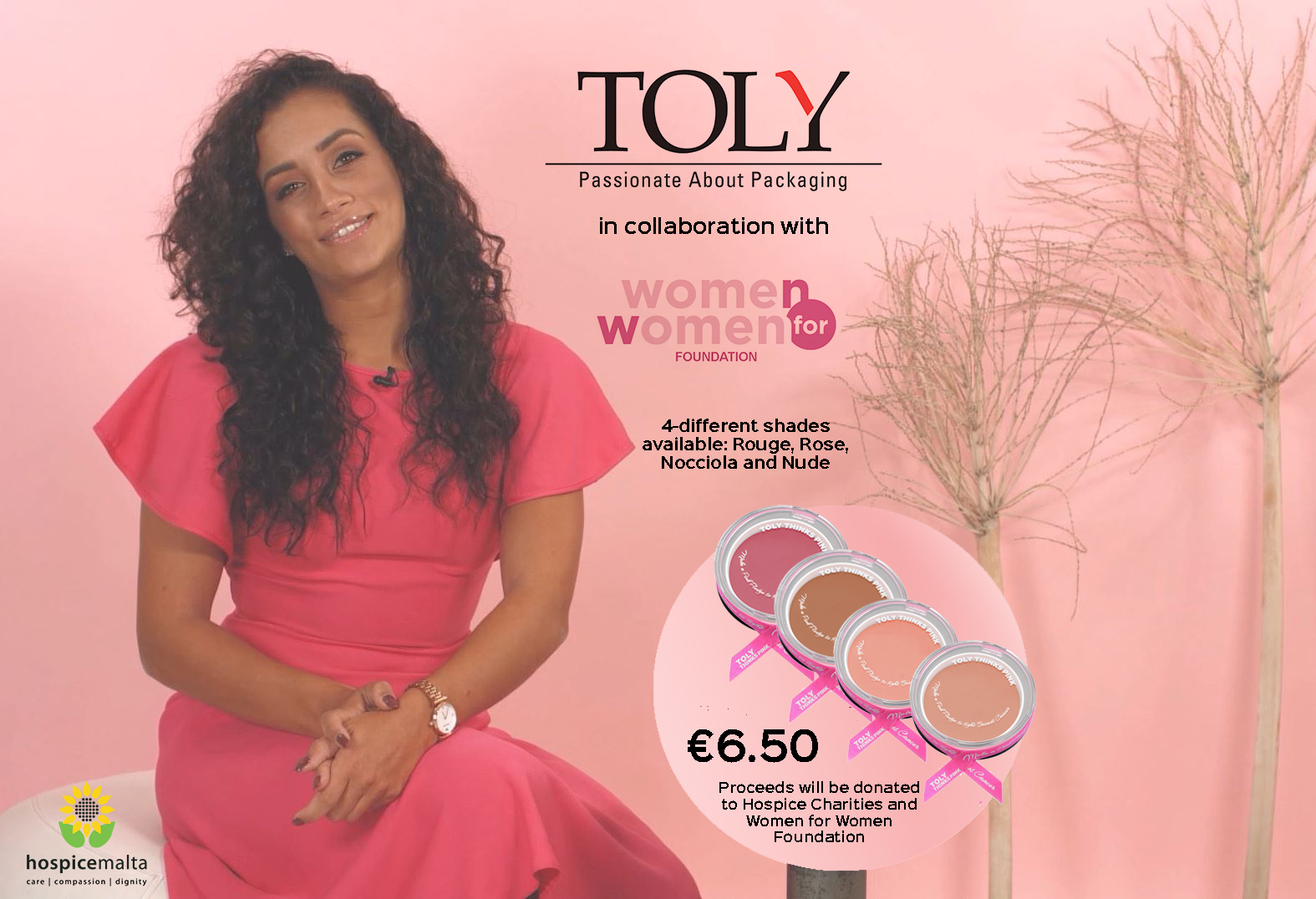 Toly Thinks Pink Campaign